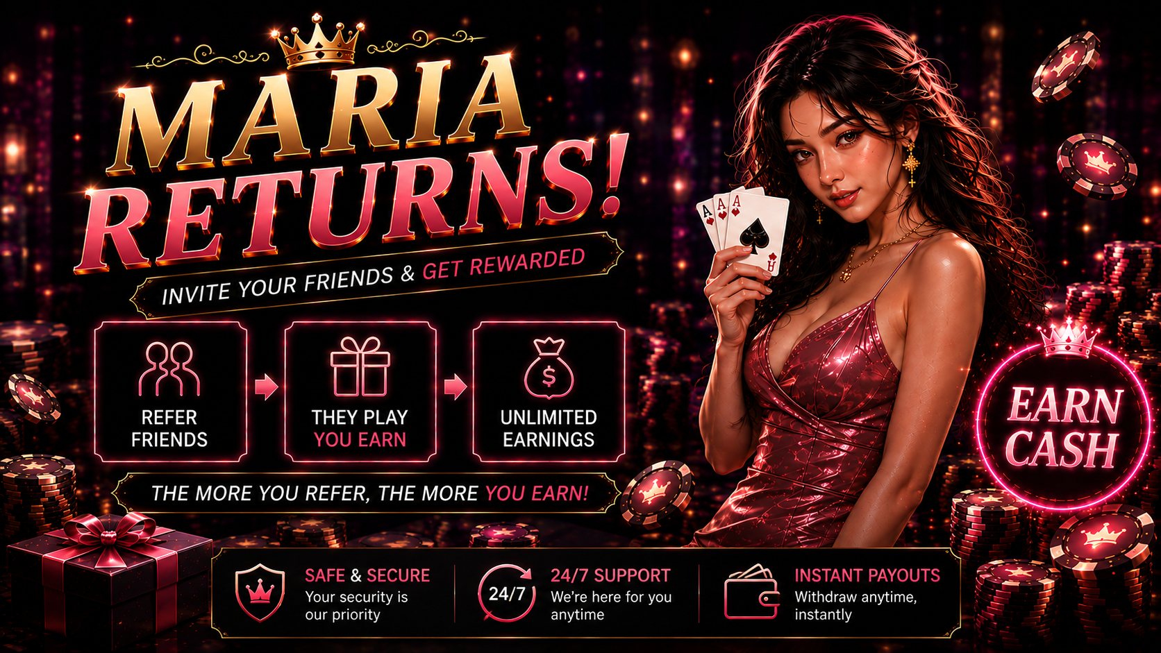 Refer & Earn Big